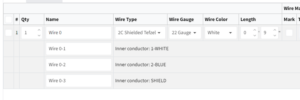 Purchase electrical wiring through our wire project manager to start a custom wiring project